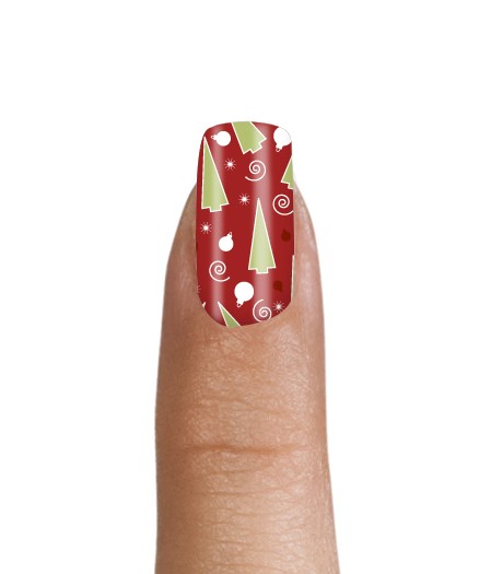 Free Christmas Nail Decals