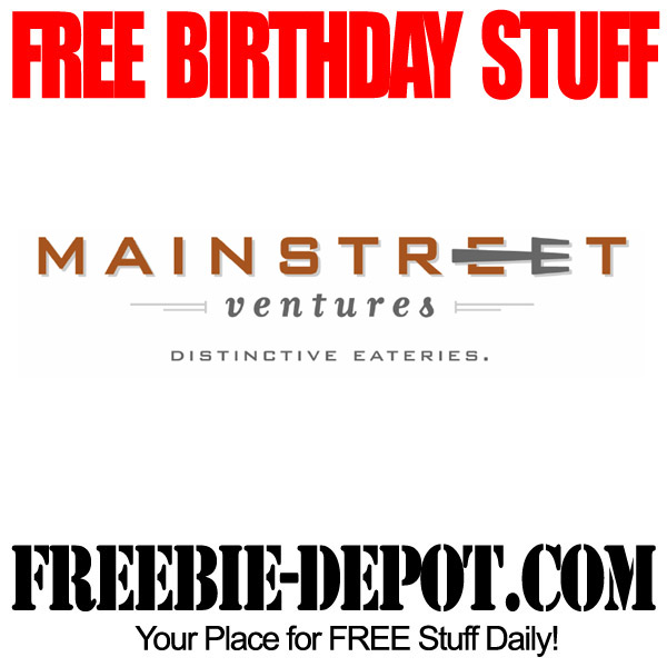 Free Birthday Meal and Dessert 