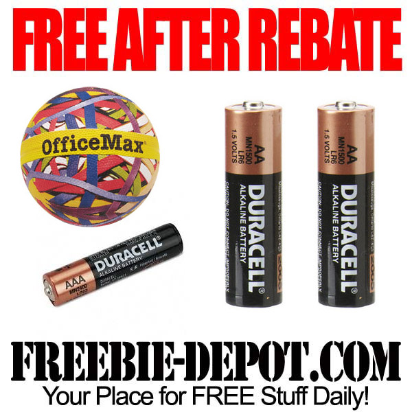 Free After Rebate Batteries AA