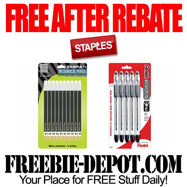 Free After Rebate Mechanical Pencils