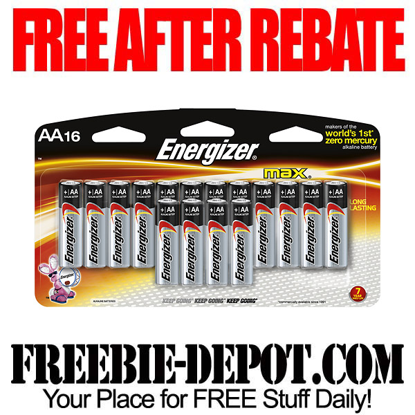 Free After Rebate Energizer Batteries