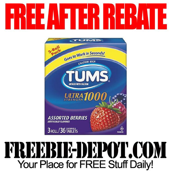 Free After Rebate Tums