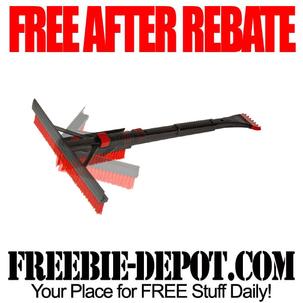 FREE After Rebate Snowbrush