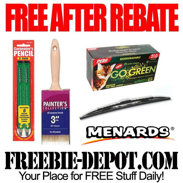 Free After Rebate Bags and Brushes