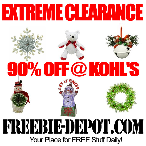 Extreme Clearance Christmas Kohls 90% OFF