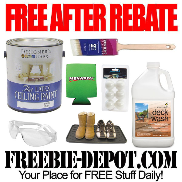 Free After Rebate Paint and Brushes