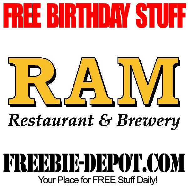 FREE BIRTHDAY STUFF – Ram Restaurant & Brewery