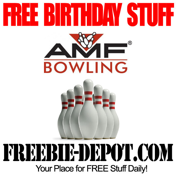 BIRTHDAY FREEBIE – AMF Bowling X