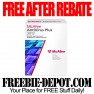 FREE AFTER REBATE - Antivirus Software | Freebie Depot