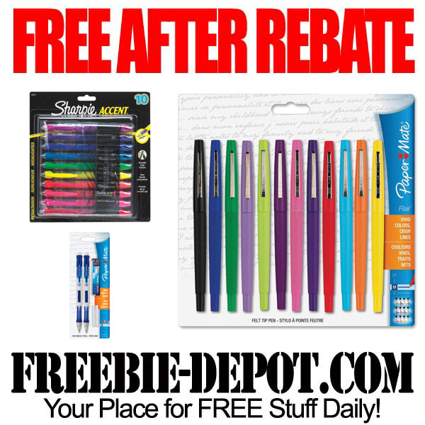 FREE Pencils, Markers and Highlighters