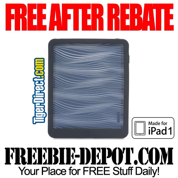FREE AFTER REBATE – iPad Case
