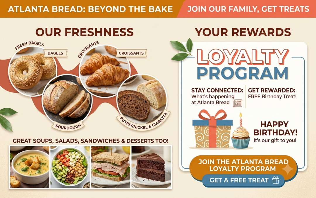 BIRTHDAY FREEBIE – Atlanta Bread ~