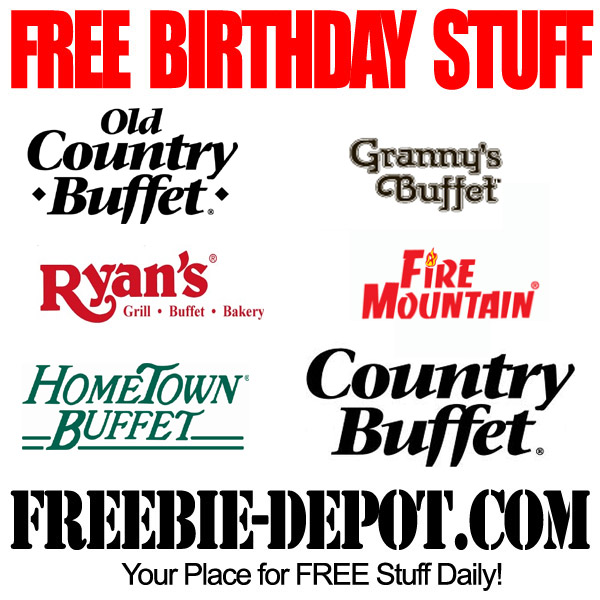 BIRTHDAY FREEBIES – Buffets Restaurants – FREE Birthday Kids Club – FREE Kid Birthday Meal