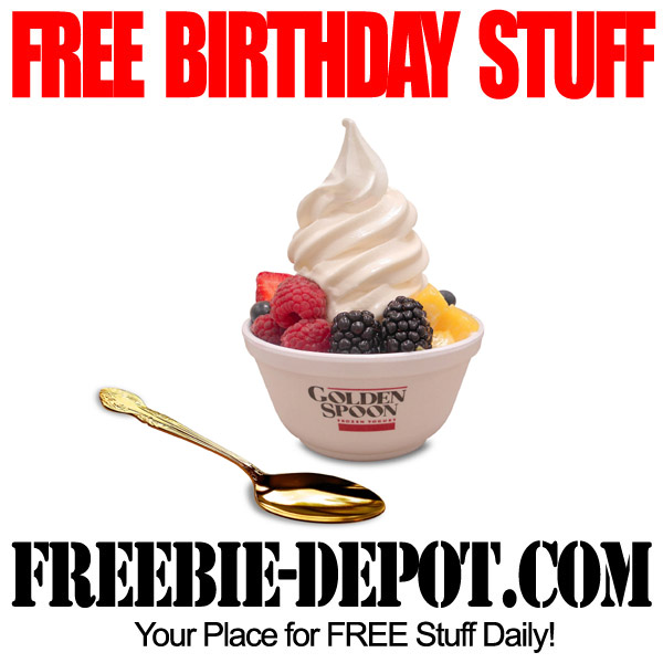 BIRTHDAY FREEBIE – Golden Spoon ~