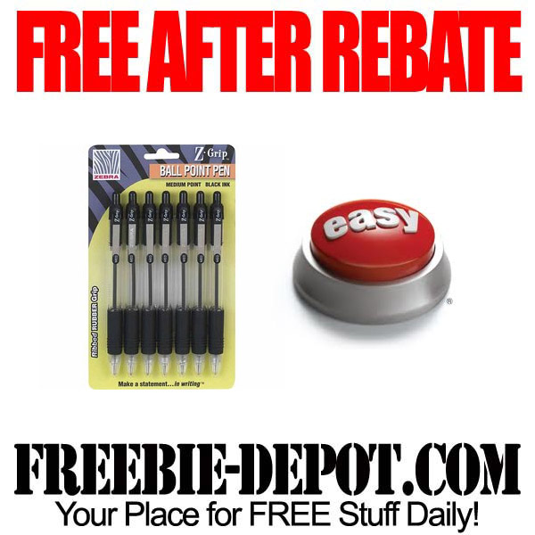 FREE AFTER REBATE – Ball Point Pens