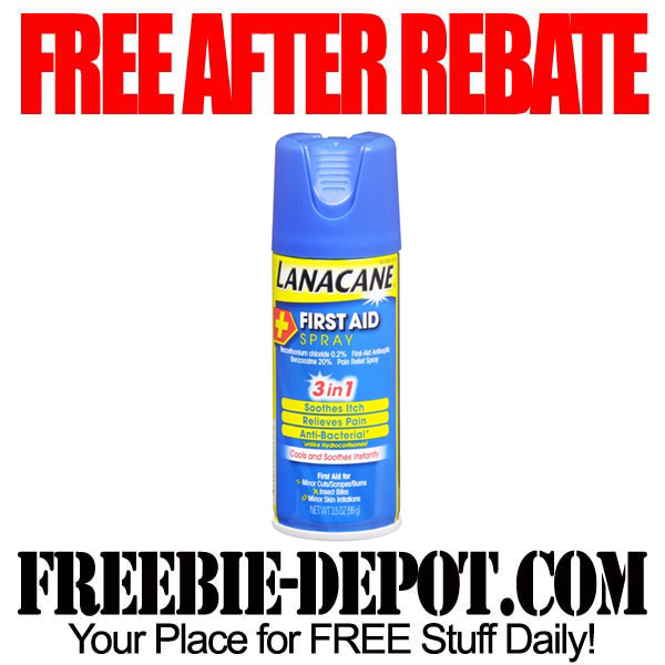 FREE AFTER REBATE – First Aid Spray