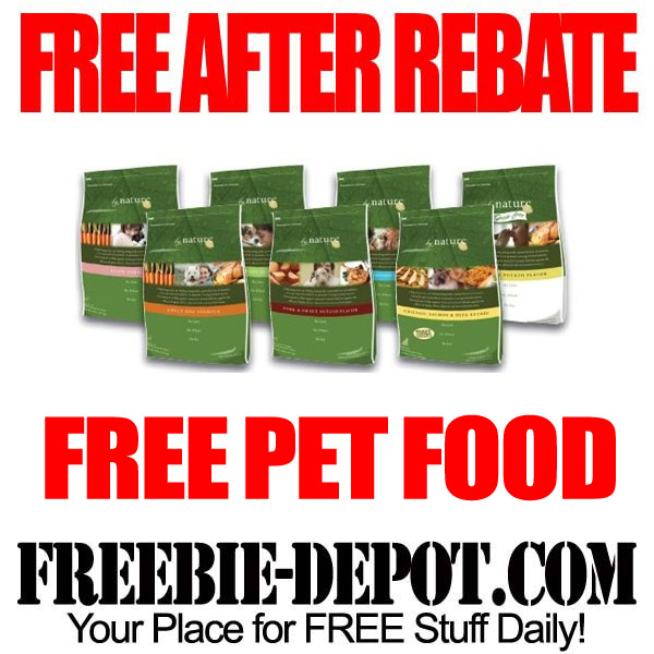 FREE AFTER REBATE – Pet Food Bag