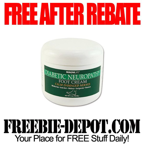 FREE AFTER REBATE – Foot Cream