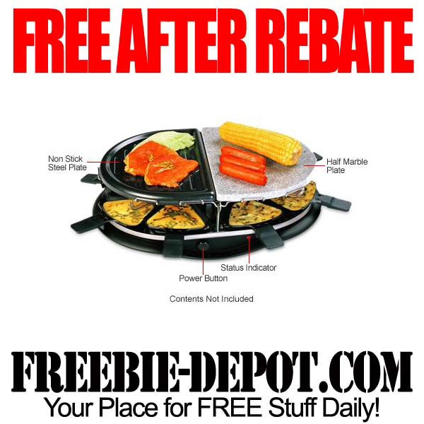 FREE AFTER REBATE – Home Grill
