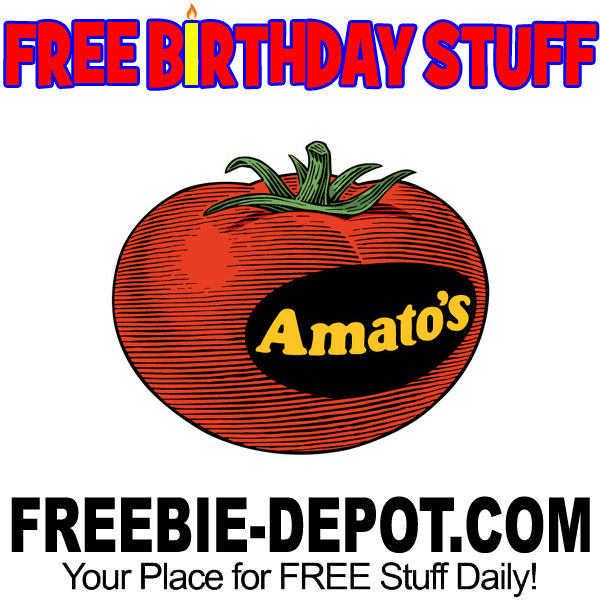 BIRTHDAY FREEBIE – Amato’s