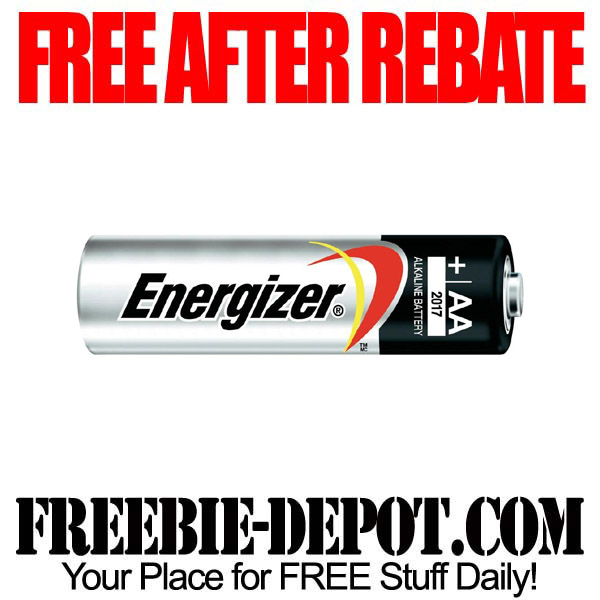 FREE AFTER REBATE Energizer Batteries Freebie Depot
