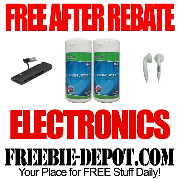 FREE AFTER REBATE – Electronic Items