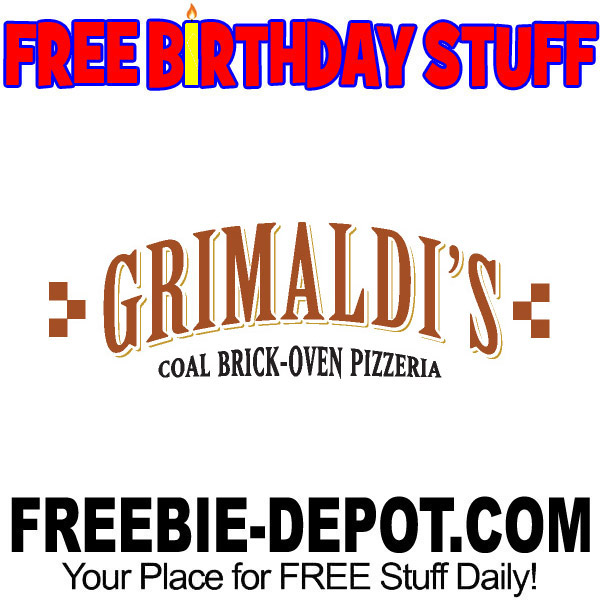BIRTHDAY FREEBIE – Grimaldi’s Pizzeria