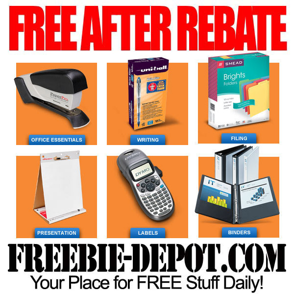 FREE AFTER REBATE – $50 FREE Office Supplies