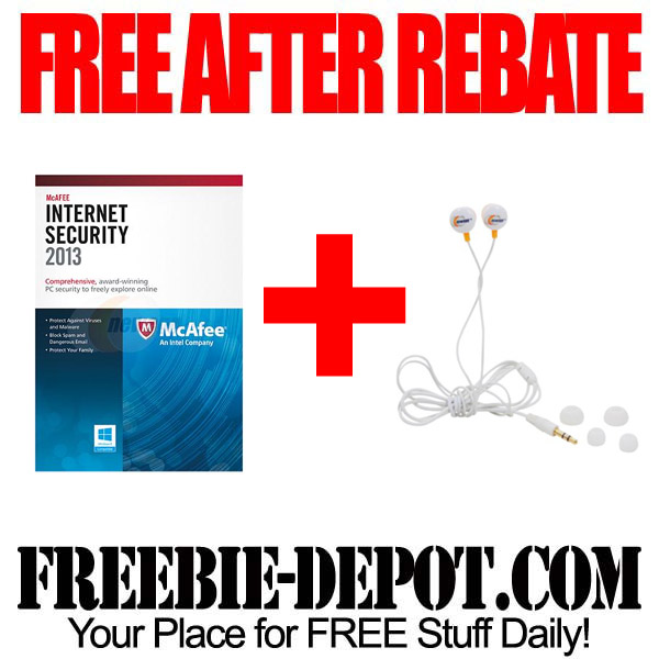 FREE AFTER REBATE – Software + Earbuds