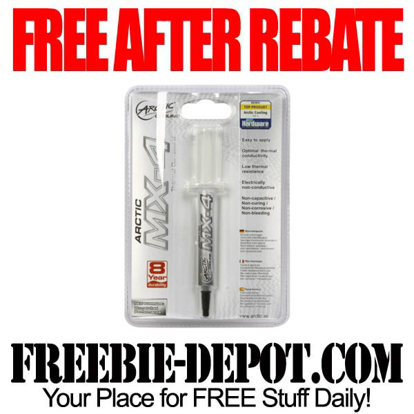 FREE AFTER REBATE – Thermal Paste