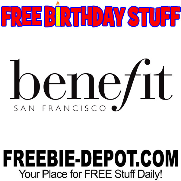 BIRTHDAY FREEBIE – Benefit Cosmetics