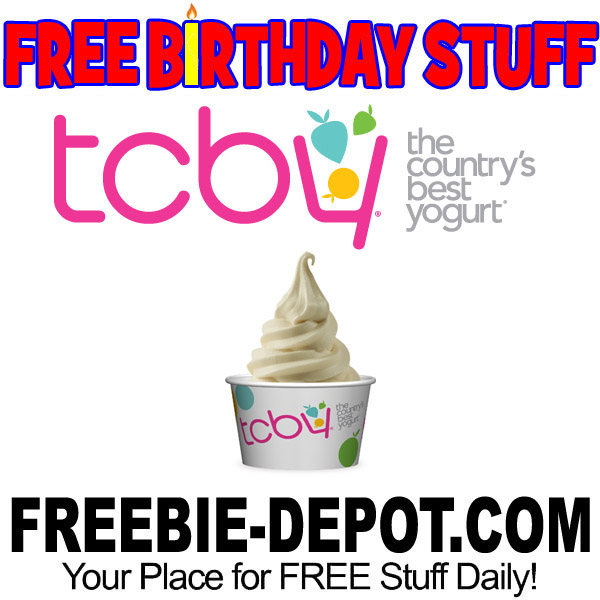 BIRTHDAY FREEBIE – TCBY