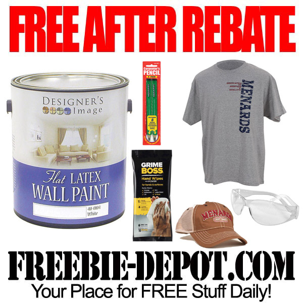 FREE AFTER REBATE – 5 Gallons of Paint & More!