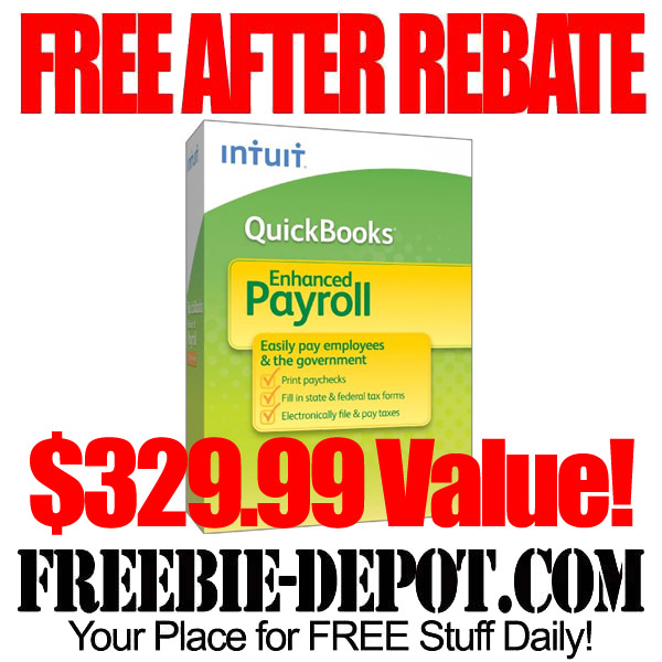 FREE AFTER REBATE – Payroll Software – $330 Value