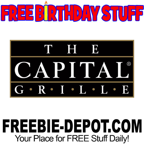 Birthday Freebie The Capital Grille Freebie Depot