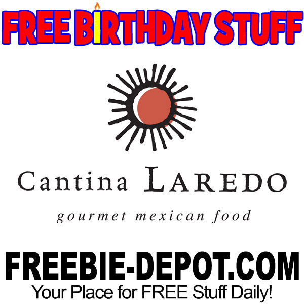 BIRTHDAY FREEBIE – Cantina Laredo