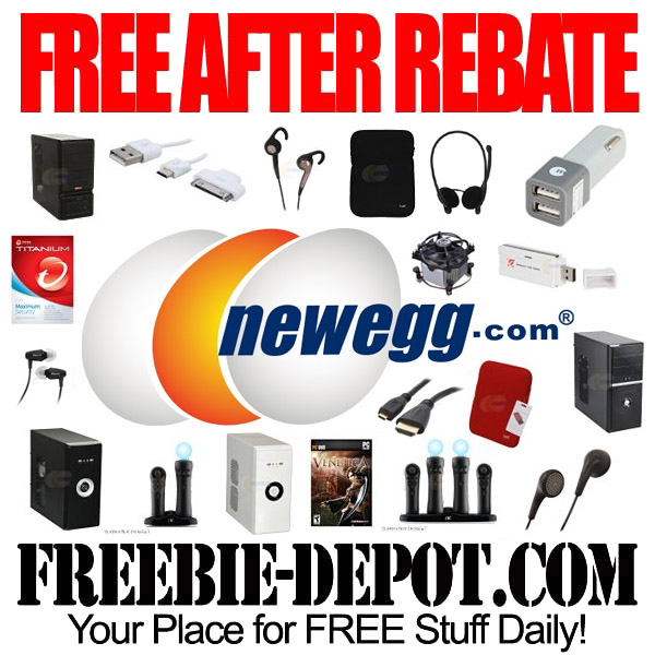 FREE AFTER REBATE – TONS of Items at Newegg.com