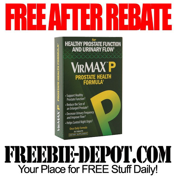 FREE AFTER REBATE – Prostate Health Formula