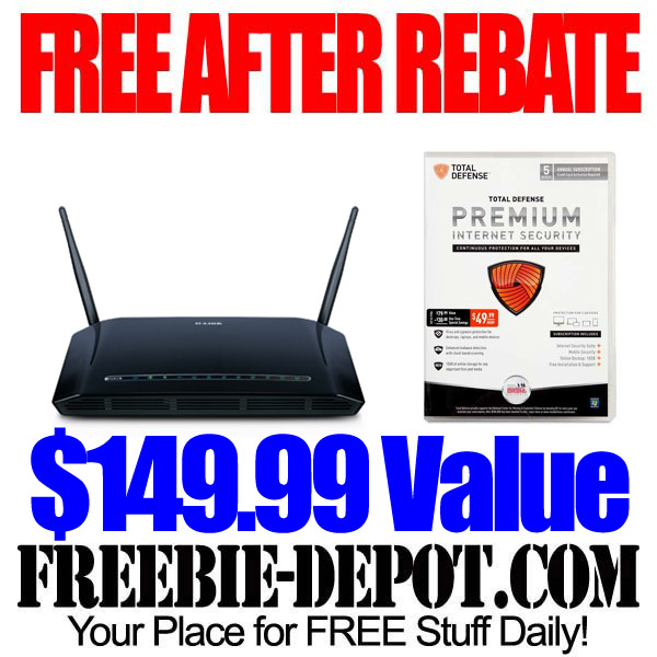 FREE AFTER REBATE – Wireless Router