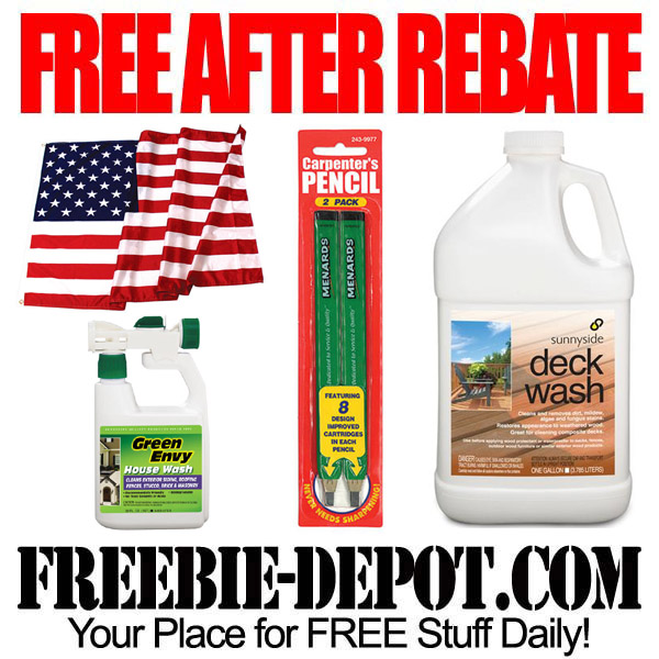 FREE AFTER REBATE – US Flags & More
