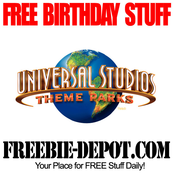 FreeBirthdayUniversalStudios Freebie Depot