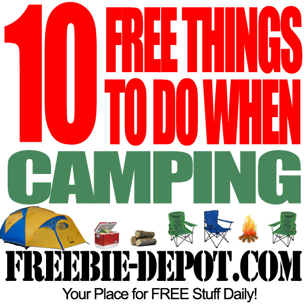 10 FREE Camping Activities – FREE Things to do when Camping