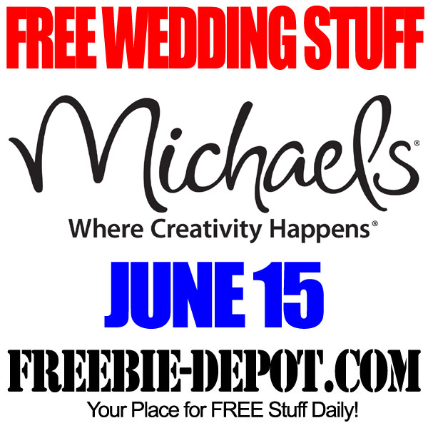 FREE Wedding Stuff – Michaels