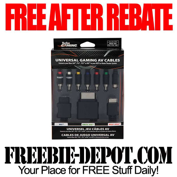 FREE AFTER REBATE – Gaming Cables