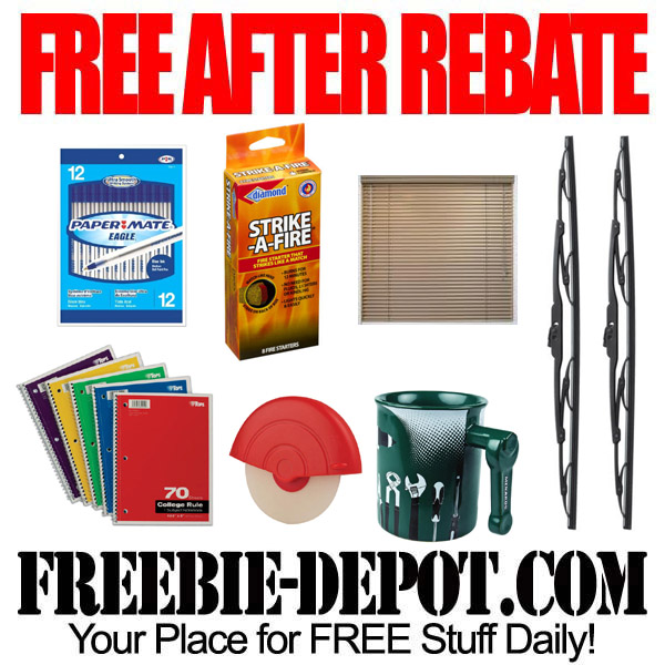 Free After Rebate School Supplies Hardware