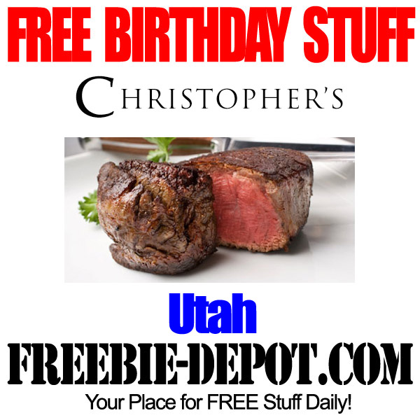 BIRTHDAY FREEBIE – Christopher’s Utah