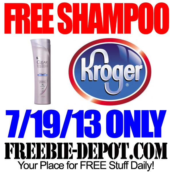 Free Shampoo at Kroger