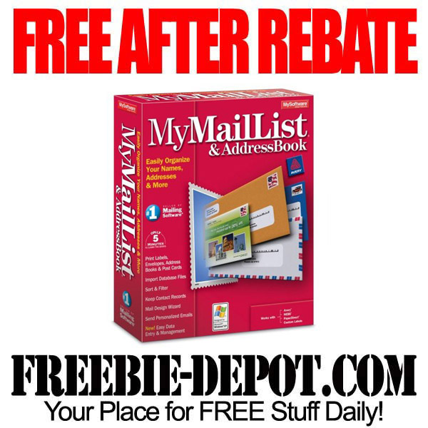 FREE AFTER REBATE – Mail Software