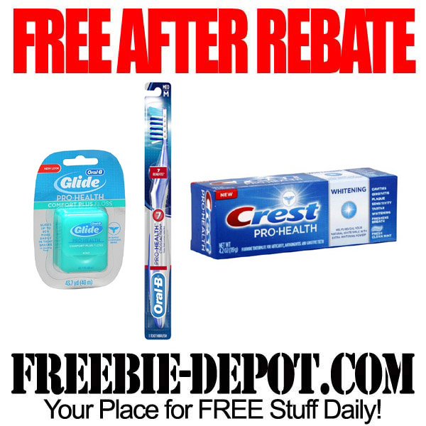 Free After Rebate Tooth Care Products