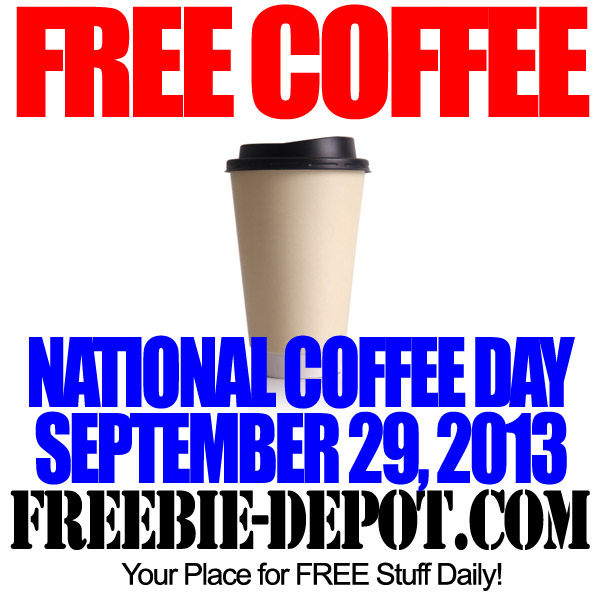 FREE Coffee – 9/29/13